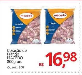 Supermercados Koch Coração de frango macedo oferta