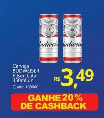 Supermercados Koch Cerveja budweiser pilsen oferta