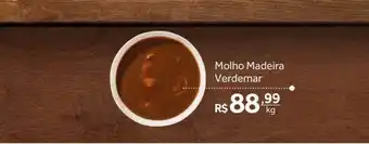 Verdemar Supermercado Molho madeira verdemar oferta