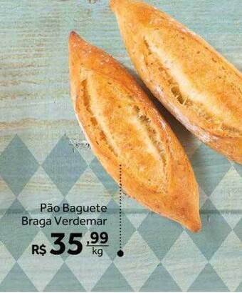 Verdemar Supermercado Pão baguete braga verdemar oferta