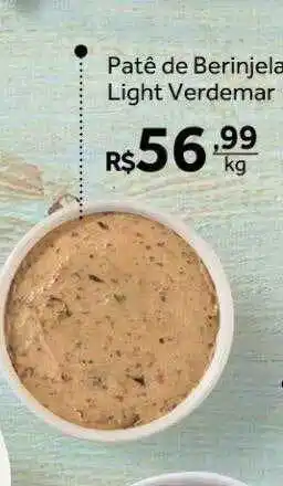Verdemar Supermercado Patê de berinjela light verdemar oferta