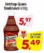 Ketchup Quero Tradicional 400g