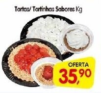 Tortas/ Tortinhas Sabores 1kg