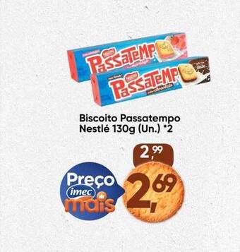 Imec Supermercados Biscoito passatempo nestlé oferta