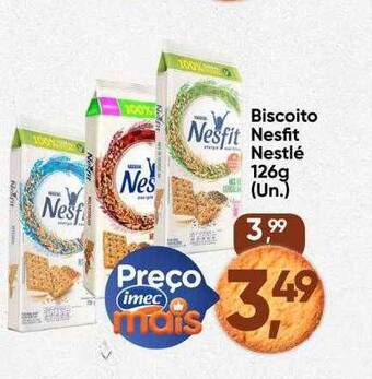 Imec Supermercados Biscoito nesfit nestlé oferta