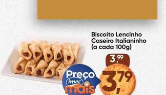 Imec Supermercados Biscoito lencinho caseiro italianinho oferta