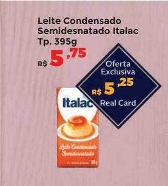 Villarreal Supermercados Leite condensado semidesnatado italac oferta