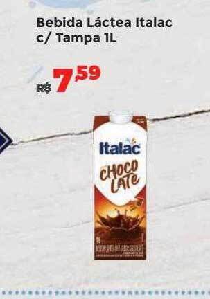 Villarreal Supermercados Bebida lactea italac c tampa oferta