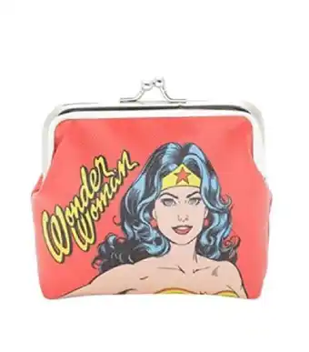 Porta moedas mulher maravilha urban 10x12cm 42412