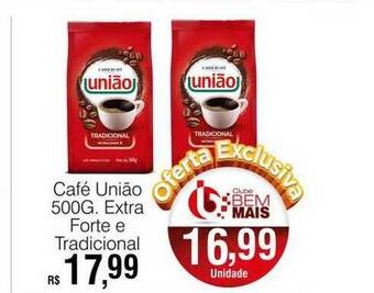 Café união extra forte e tradicional