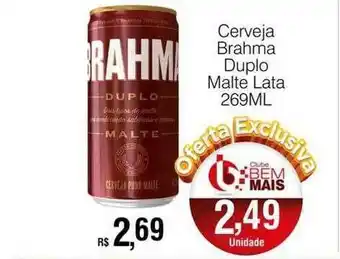 Cerveja brahma duplo malte