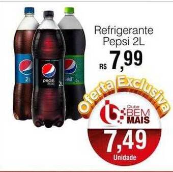 Supermercado Bem Barato Refrigerante pepsi oferta
