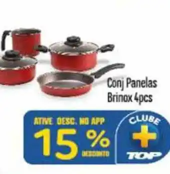 Conj panelas brinox