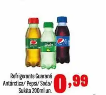 Rede Top Refrigerante guaraná antárctica pepsi soda sukita oferta