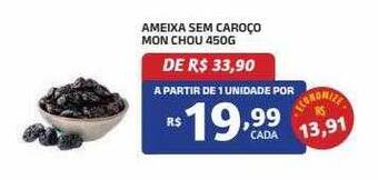 Ameixa sem caroço mon chou