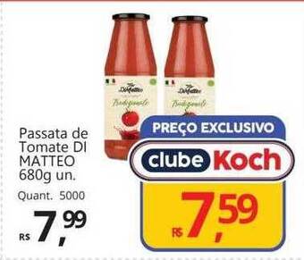 Supermercados Koch Passata de tomate di matteo oferta