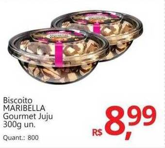 Biscoito maribella gourmet juju