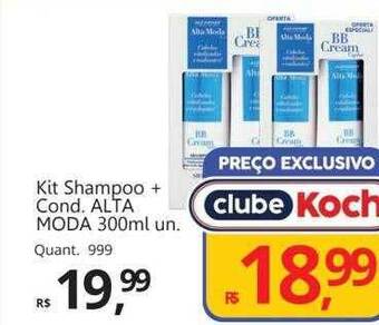 Supermercados Koch Kit shampoo + cond. alta moda oferta