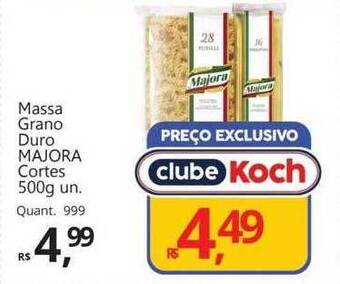 Supermercados Koch Massa grano duro majora cortes oferta