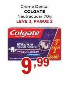 Supermercados Mundial Creme dental colgate leve 3 pague 2 oferta