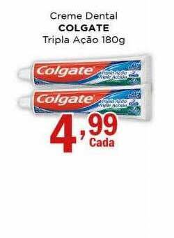 Supermercados Mundial Creme dental colgate tripla ação oferta