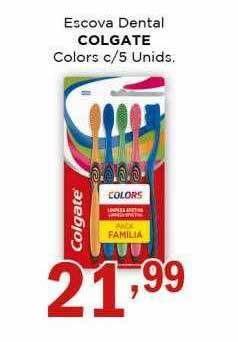 Supermercados Mundial Escova dental colgate oferta