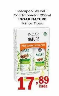 Shampoo + condicionador inoar nature