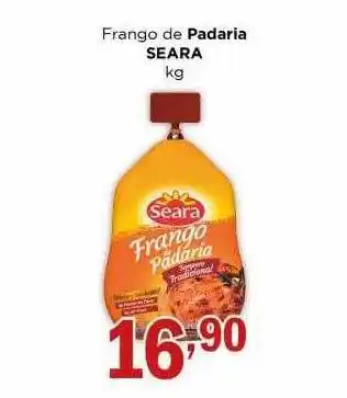 Supermercados Mundial Frango de padaria seara oferta