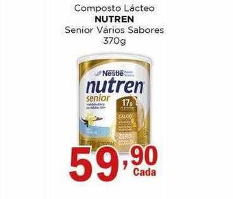 Supermercados Mundial Composto lácteo nutren senior vários sabores oferta