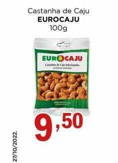 Supermercados Mundial Castanha de caju eurocaju oferta
