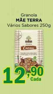 Supermercados Mundial Granola mãe terra vários sabores oferta