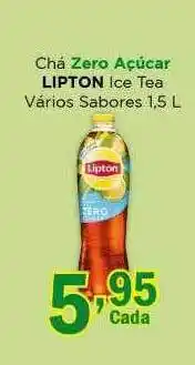 Supermercados Mundial Chá zero açúcar lipton ice tea vários sabores oferta