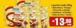 Supermercados Mundial Lasanha sadia oferta