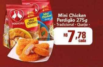 Supermercados Mundial Mini chicken perdigão oferta