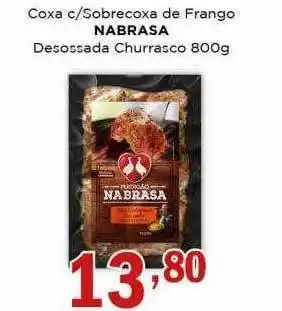 Supermercados Mundial Coxa c sobrecoxa de frango nabrasa desossada churrasco oferta