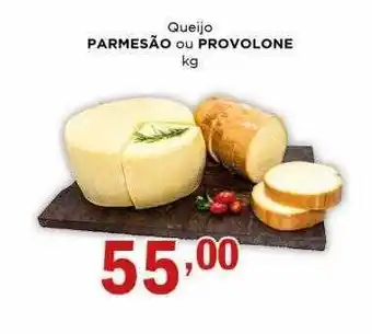 Supermercados Mundial Queijo parmesão ou provolone oferta
