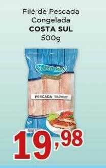 Supermercados Mundial Filé de pescada congelada costa sul oferta