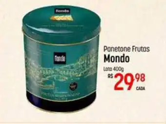 Panetone frutas mondo lata