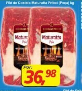 Supermercados Guanabara File de Costela Maturatta Friboi 1kg oferta