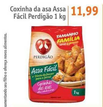 Sonda Coxinha Da Asa Assa Fácil Perdigão 1kg oferta