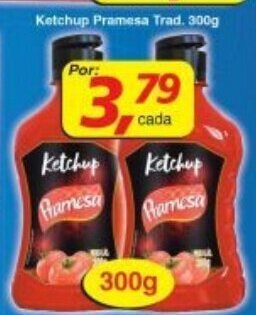 Supermercados Guanabara Ketchup Pramesa Trad. 300g oferta