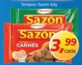 Supermercados Guanabara Tempero Sazon 60g oferta
