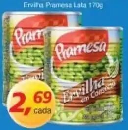 Supermercados Guanabara Ervilha Pramesa lata 170g oferta