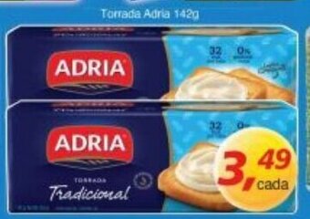 Supermercados Guanabara Torrada Adria 142g oferta