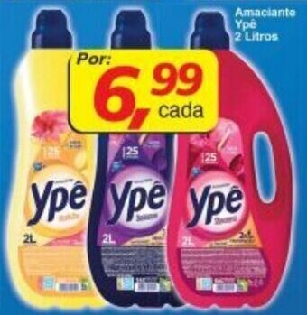 Supermercados Guanabara Amaciante Ype 2L oferta