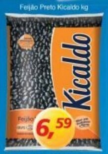 Supermercados Guanabara Feijao preto Kicaldo 1kg oferta