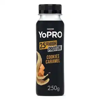 Violeta Supermercados Iogurte líquido cookies caramel 25g de proteínas yopro 250g oferta