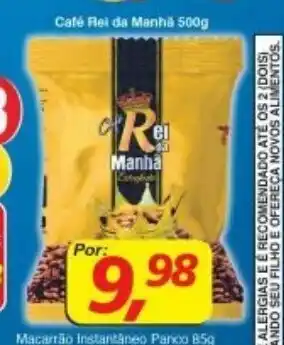 Supermercados Guanabara Cafe Rei da Manha 500g oferta