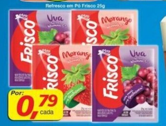 Supermercados Guanabara Refresco em po Frisco 25g oferta