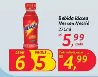 Bebida Láctea Nestlé Nescau 270ml – Supermercado Bom Demais